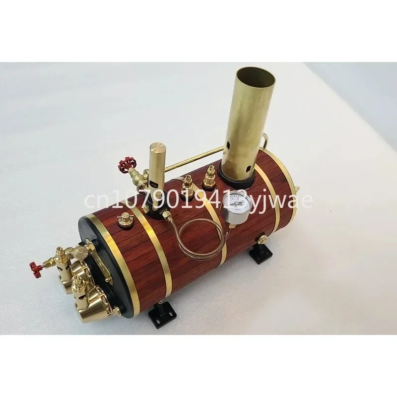 High-efficiency steam engine boiler, retro model marine boiler model, diameter: 105mm, full water capacity: 850ml in stock
