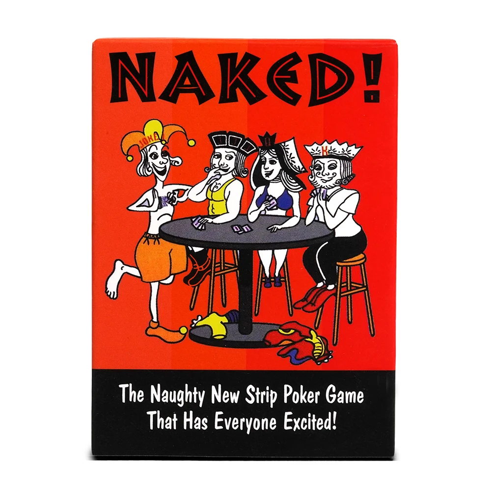 NAKED Strip Poker Card Game Playing Card That Hsa Everyone Excited