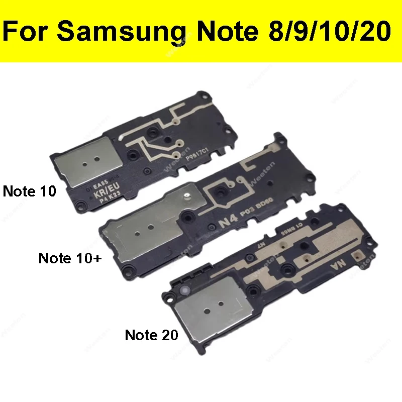 

Громкоговоритель-звуковой сигнал для Samsung Note 8 9 10 20 Plus Lite, ультра громкий динамик, зуммер, гибкий кабель, запасные части