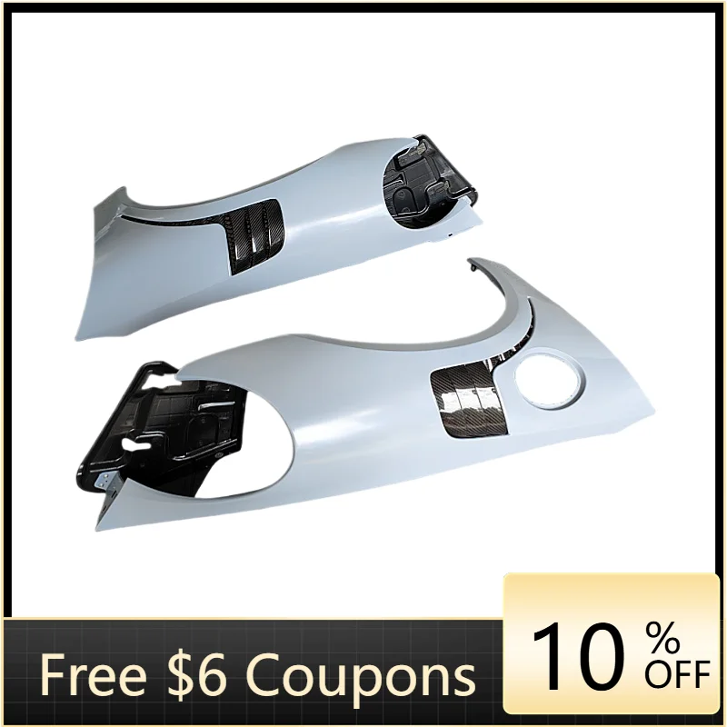 

Upgrade to GT4RS Dry Carbon Fiber Front Body Kit for 13-16 911 991 New Condition Car Fenders