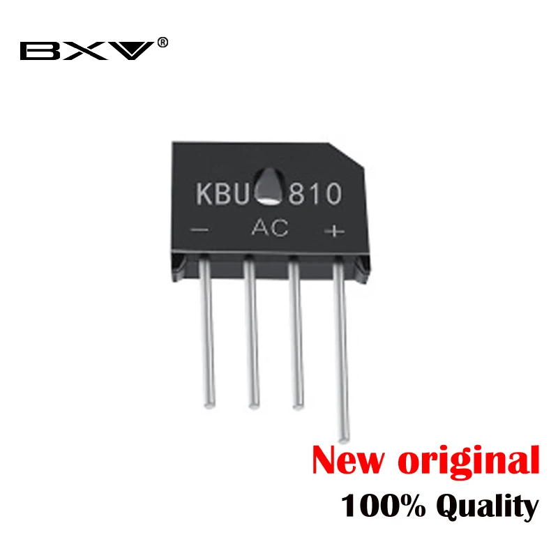 5 Stuks 2a 3a 4a 6a 8a 10a 15a 600V 800V 1000V Diode Brug Gelijkrichter Kbp206 210 310 Kbl406 410 608 610 Kbu810 1010 1510 Nieuwe