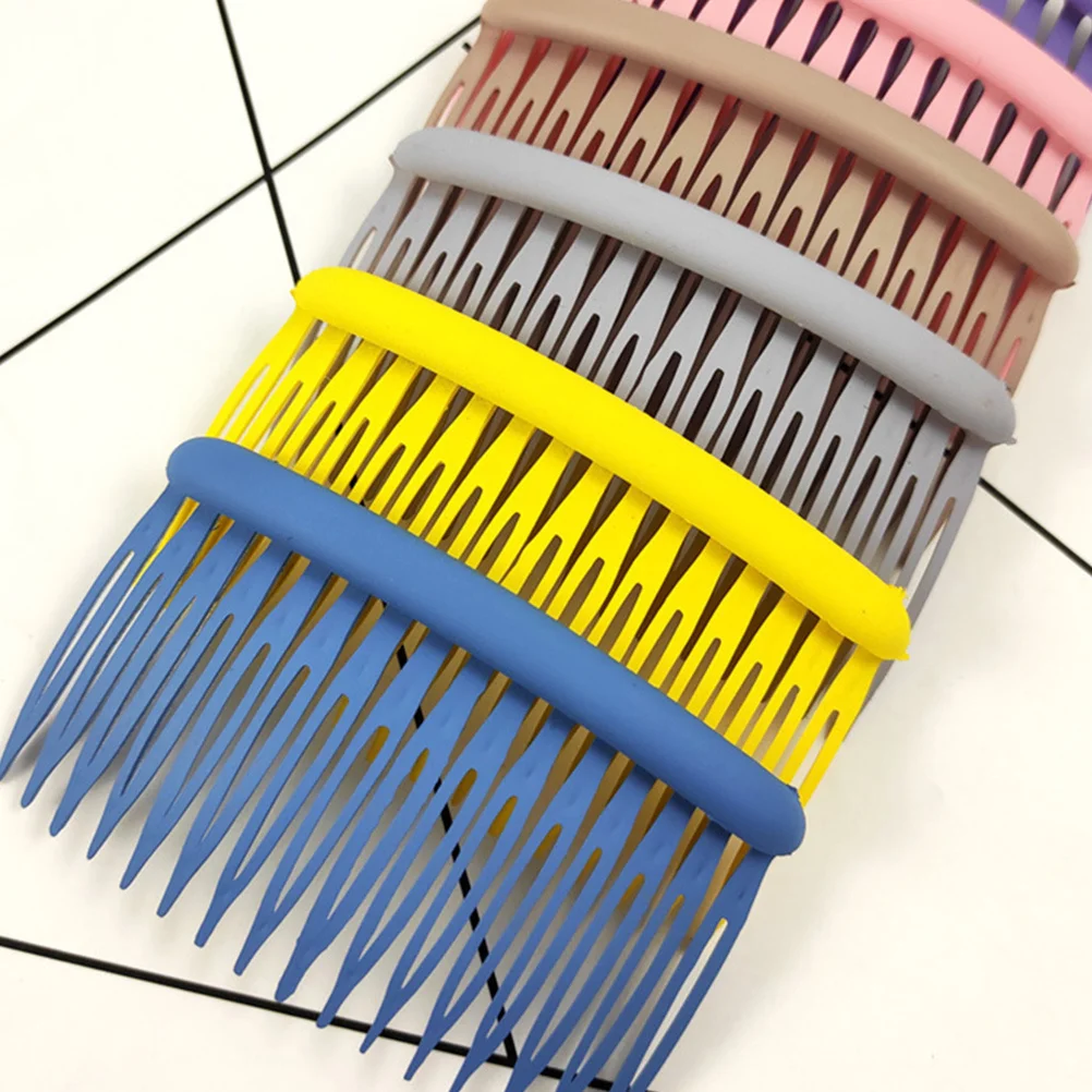 

12 шт., боковые расчески для волос, стильные прочные расчески для фиксации волос, элегантный внешний вид, головной убор для женщин