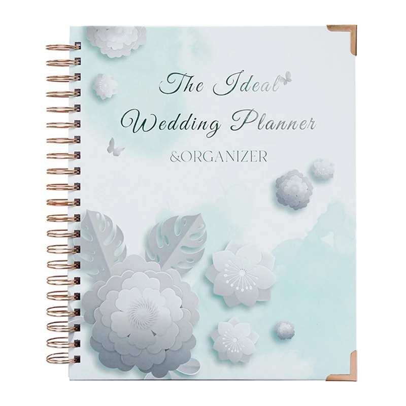 

2024 Wedding Planner & Organizer Book Paper For Bride, 9.3 Inch X 11.3 Inch Diary Engagement Gift Book