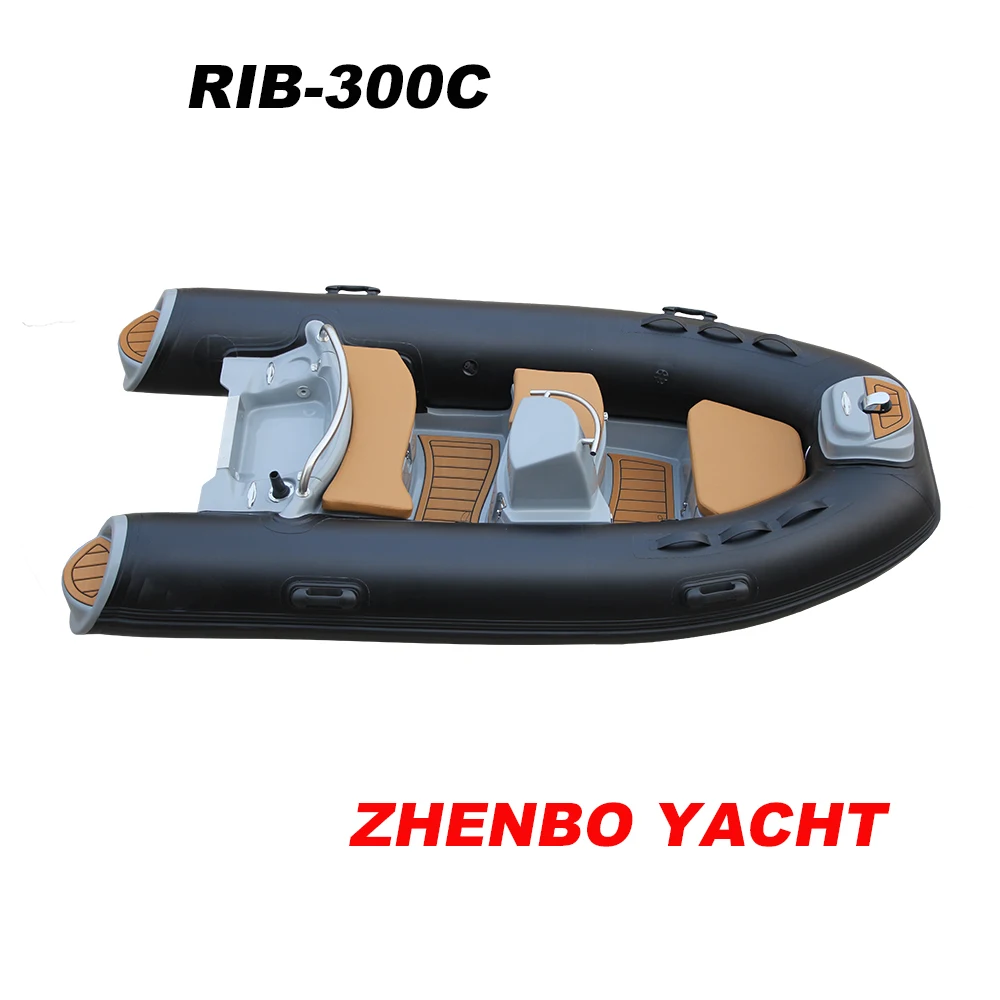 Fashion 300 Rib Fishing Boat Customisable Inflatable Rigid Hypalon 3M Made Fiberglass PVC Sport Leisure Rescue Power Type