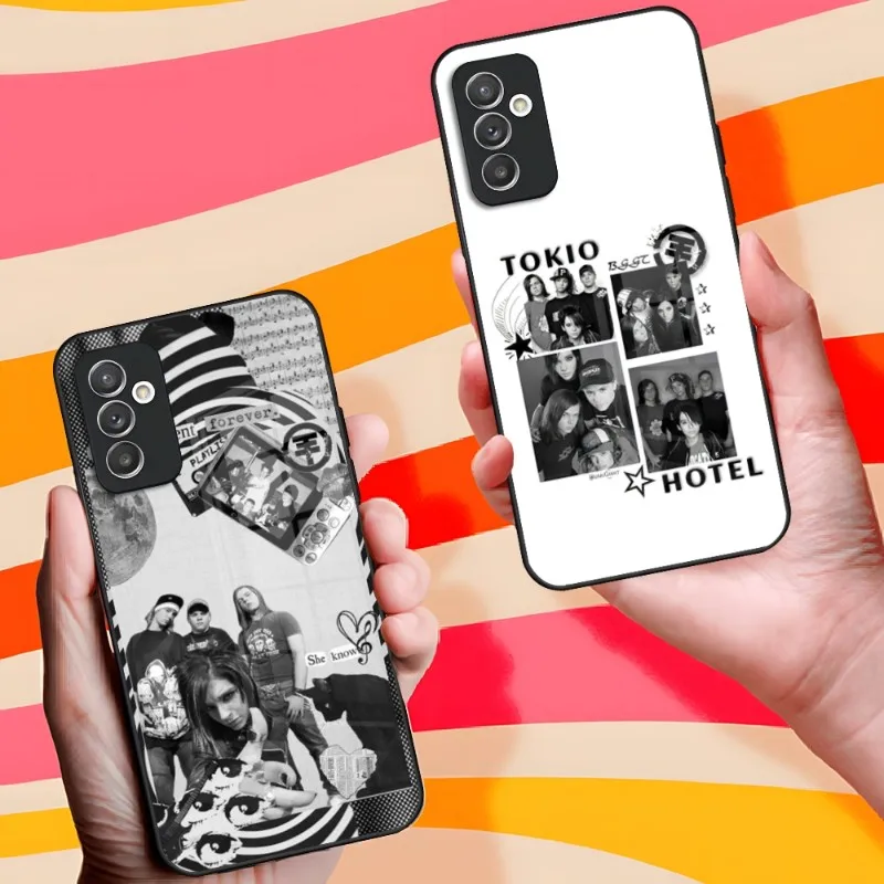 T-tokio Hotel Phone Case For Samsung A80 A90 A13 A72 A71 A70 A54 A52 A51 A50 A42 A40 A20 A14 A12 A10 A34 A33 A32 A31 A30 A22 A21