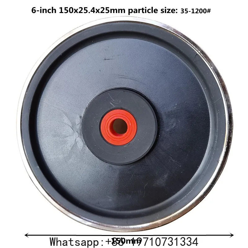 

1 Pcs 6 Inch Diamond Electroplating Parallel Plastic Diamond Grinding Wheel Grinding Wheel With Reducing Sleeve 150x25.4x25mm