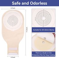 Price Stoma Machine Disposable Kit Reusable Drainable Opaque Colostomy Bags