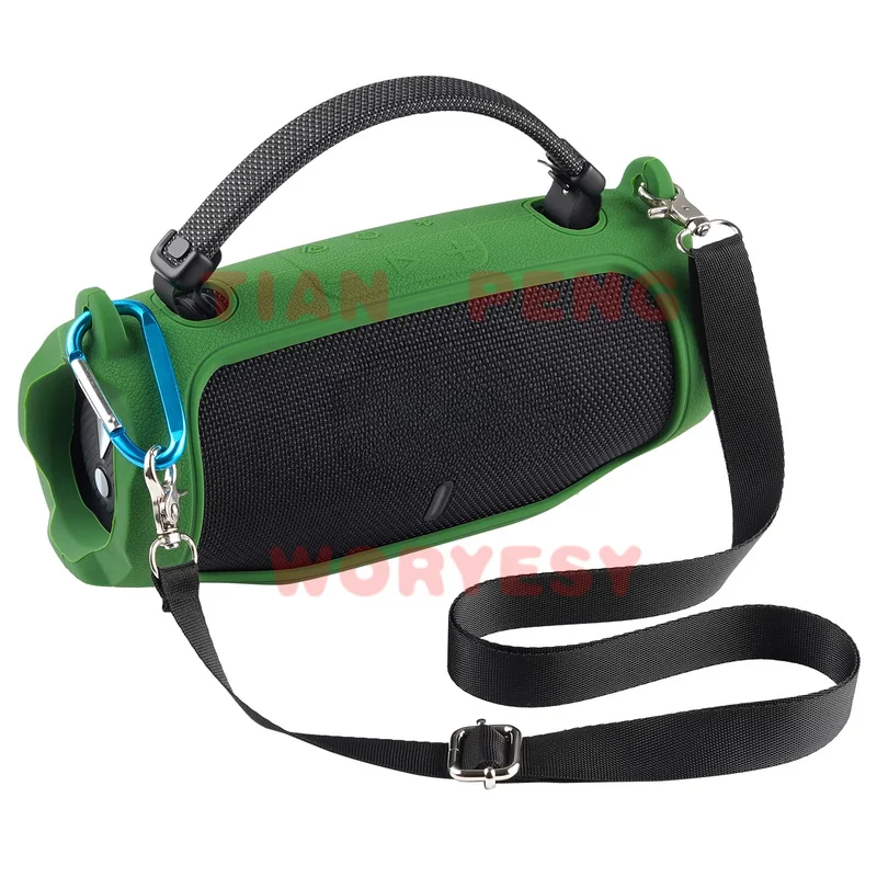 WYORESY premium shockproof silicone sleeve for JBL Charge 6 speaker buffers drop impact and avoids device damage