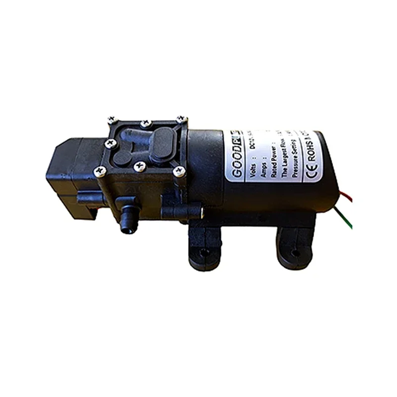 Automatic Flow Switch 6L/Min DC12V 70W 130PSI Water Pump High Pressure Pumps Diaphragm Self Priming Pump for Sprayers Car Washes