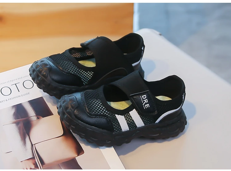 Jungen Mädchen Sportsandalen Atmungsaktives Mesh Kinder Tennisschuhe Rutschfeste Freizeitschuhe 2026 Sommer Neue Kinder Modeschuhe Weiche Sohle – Detail 5