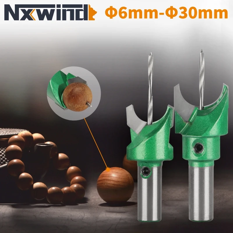 NXWIND 1PC 10MM Shank Bead Drill Bits Router Bit Woodworking Milling Cutter For Wood Bit Face Mill