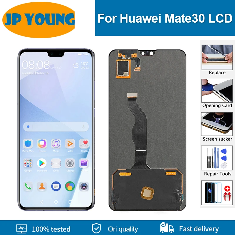 

6.62'' Original Display For Huawei Mate 30 LCD Touch Screen Digitizer Replacement Assembly TAS-L09 TAS-L29 For HUAWEI MATE30 LCD