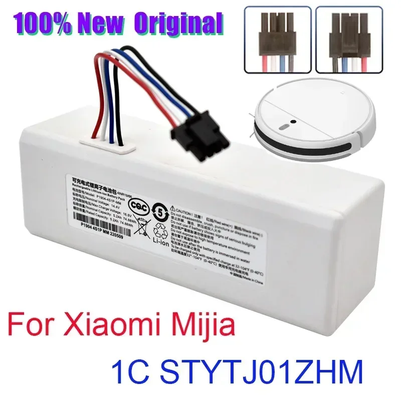 

P1904-4S1P-MM Battery For Mijia 1C STYTJ01ZHM Robot Vacuum Mop Cleaner Accessories Parts original