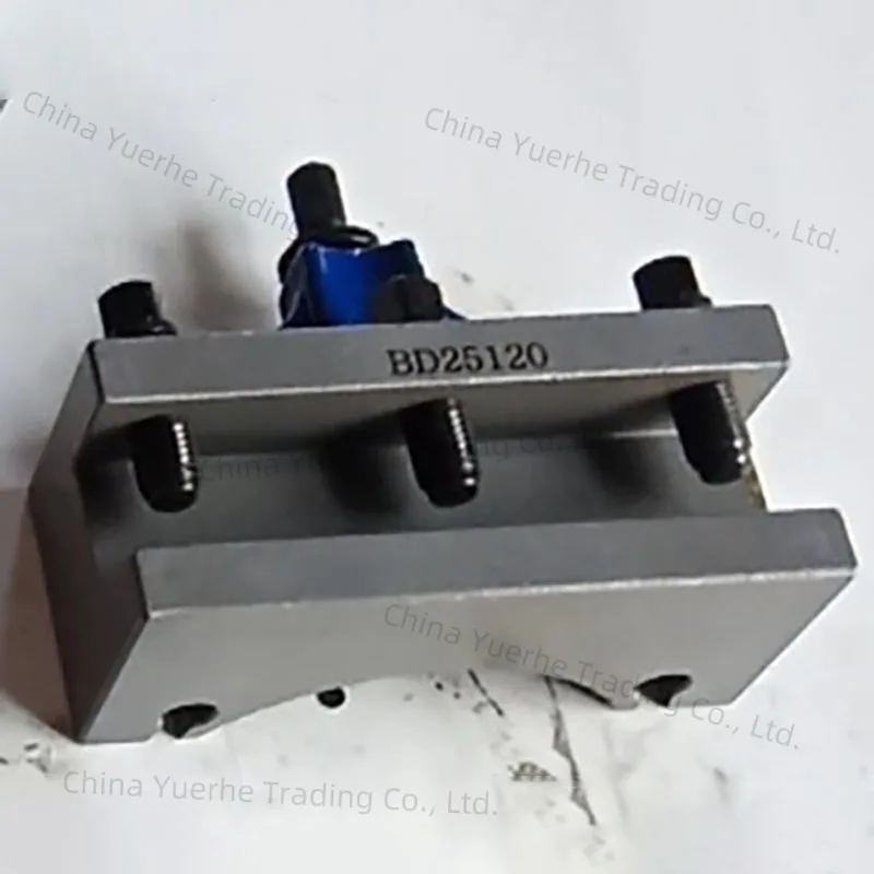 

BD25120 Держатель инструмента для аксессуаров для токарного станка Держатель инструмента типа шестерни Быстросменный набор держателей инструментов Металлическое лезвие для мелкого шлифования Держатель стойки