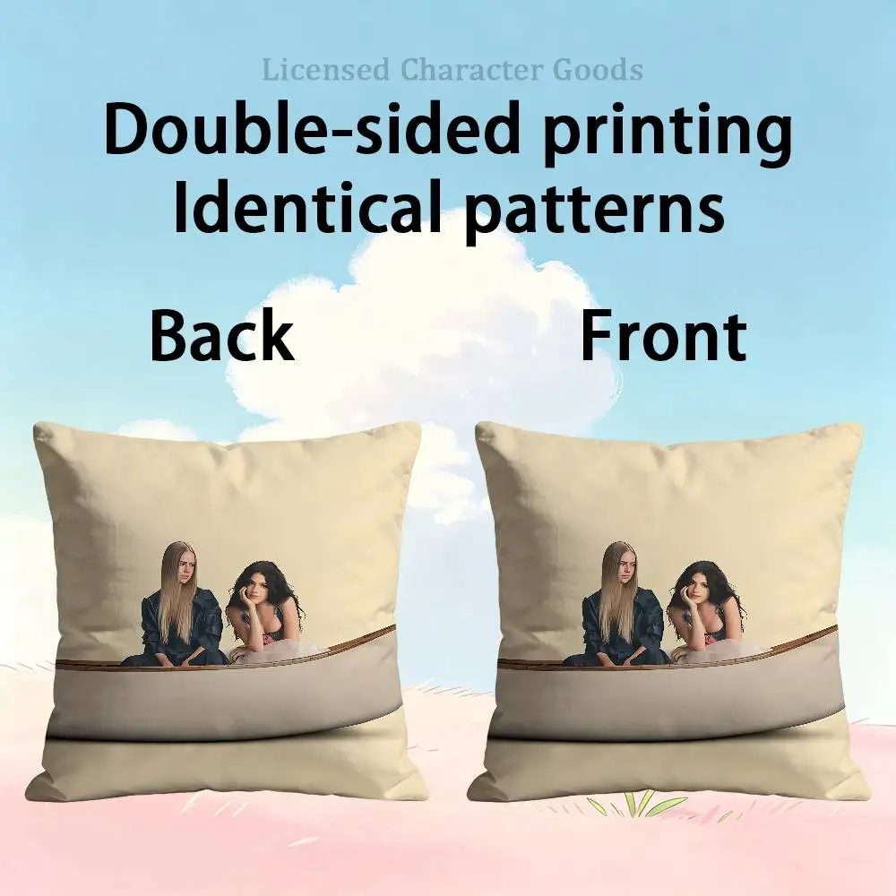 S-Sterling P-Point TV Show Double Sided Print Soft Throw Pillow Cover Washable RV Camper Interior No Insert