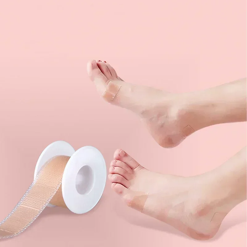 1roll Silicone Anti Wear Stickers Heel Anti Friction Sticker Tape Women High Heels Foot Protection Sticker Shoe Accessories Tool