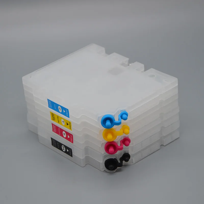 4PC/Set SG400 SG800 Refill Ink Cartridge with Chip for Ricoh SAWGRASS Sublimation Transfer Printer