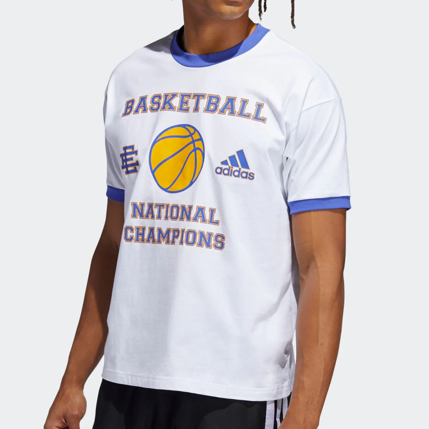 

Adidas Мужская модная футболка с круглым вырезом и короткими рукавами H48543