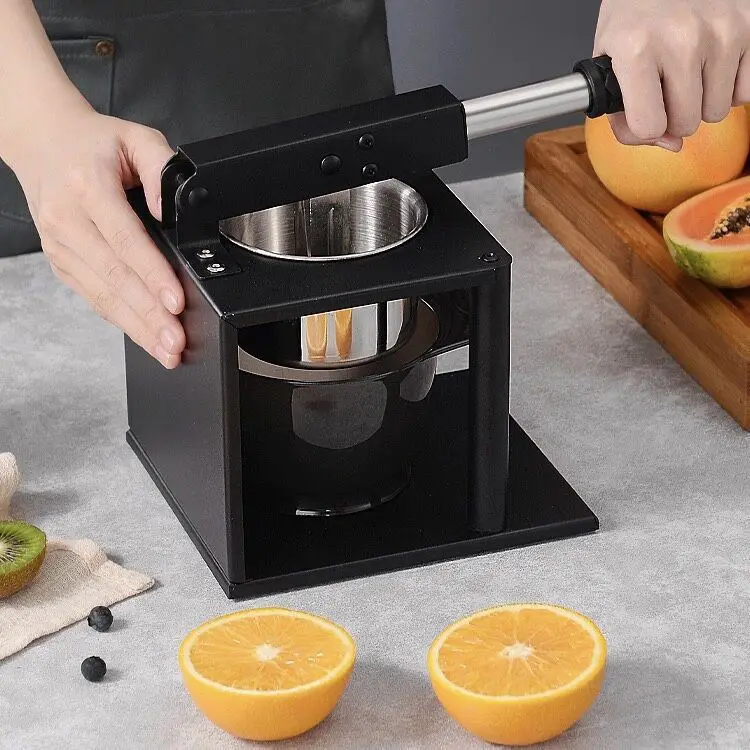 Manual Cold Press Juicer Extractor Machine for Shugar Cane Orange Single Speed Hand Operated Blender for Household Outdoor Use