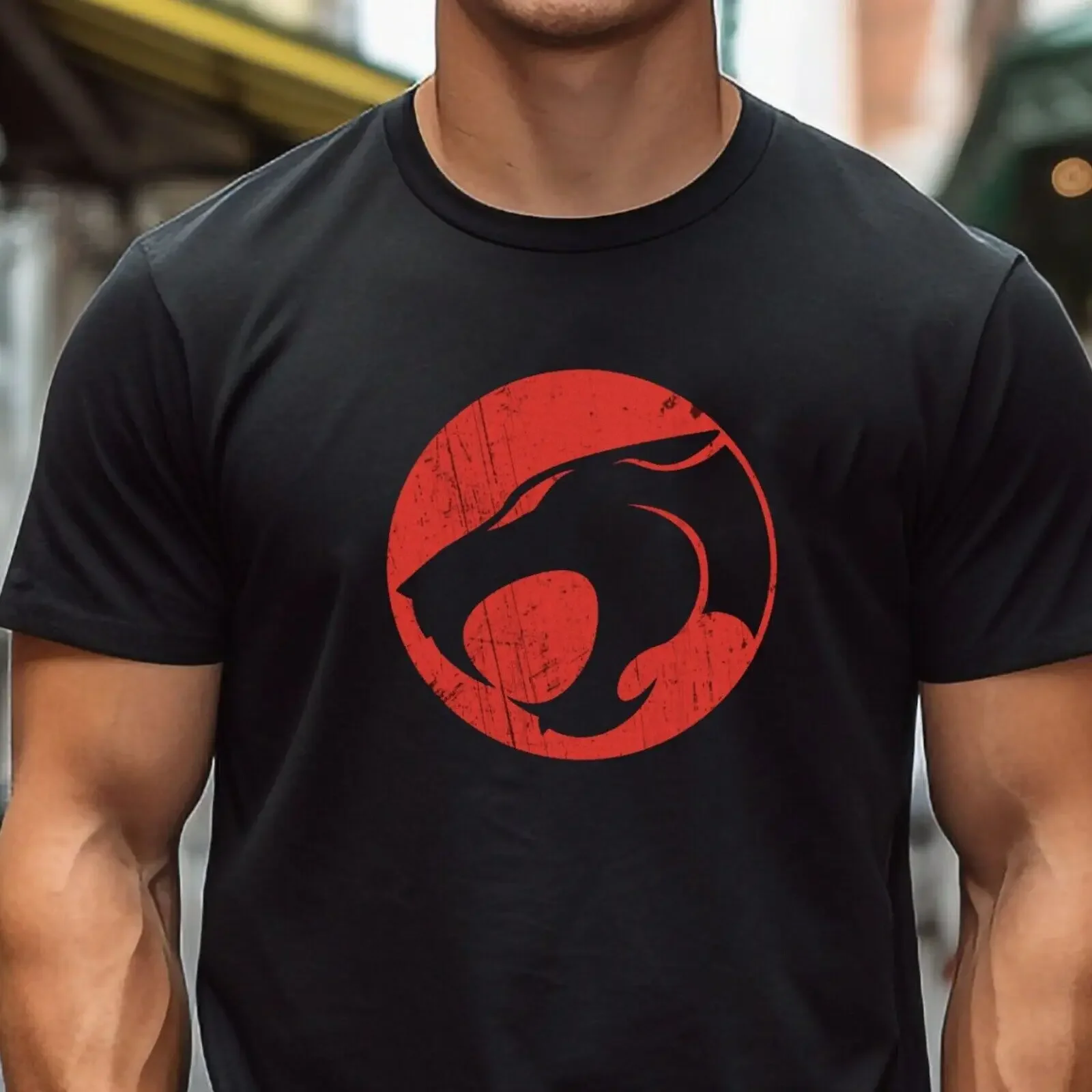 Thundercats Tshirt T-Shirt T Shirt Vintage Aesthetic Tee 1980S Retro Cartoon Shi