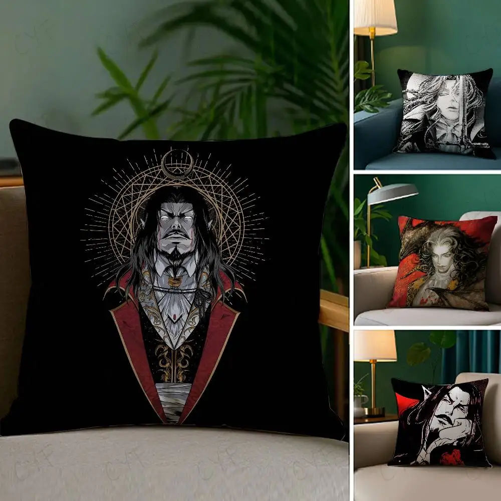 Hot Games Cool C-CastlevaniaS Pillow Case Custom Printed Brushed Fleece Pillow, Baby Skin-Touch, Eco-Friendly Dye-Sublimation Cu