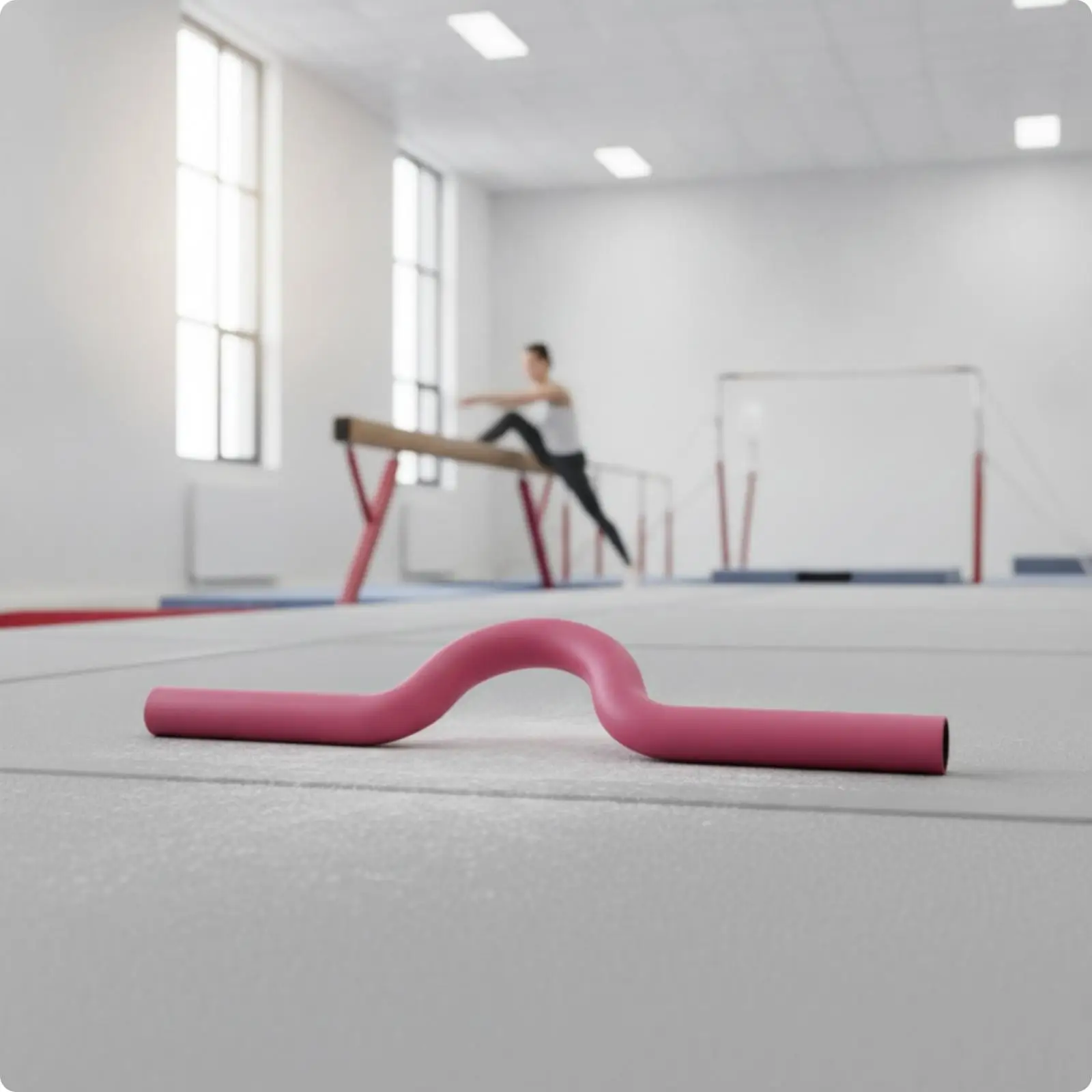 Shoulder-Opening Bar Handstand Practice Gymnastics Training Bar Single-Piece