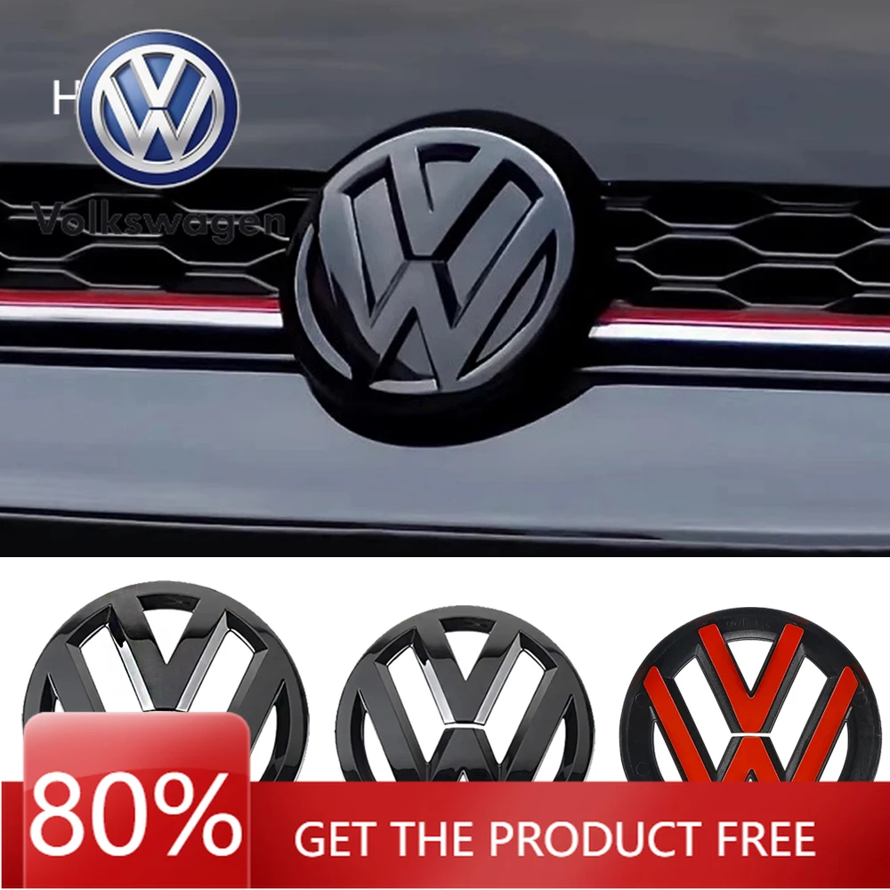 

Эмблема на переднюю решетку радиатора и значок на крышку багажника для Volkswagen VW POLO GOLF 5 6 7 7.5 8 MK7 MK7.5 MK8 Scirocco