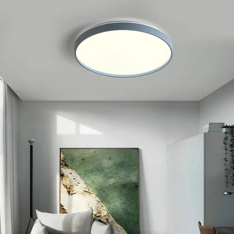 Modern Nordic Minimal Ceiling Lamp For Bedroom Dining Living Room Kitchen Home Decoration Indoor Ceiling Lighting Fixture