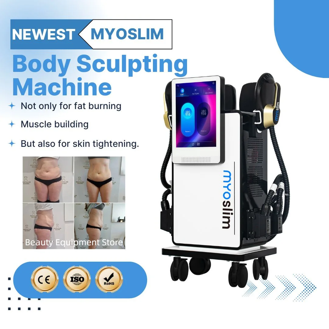 

EMS Body Muscle Scultping Taixl 6500w Body Carving Machine 4 Handle RF EMS Belly Fat Burner Weight Loss