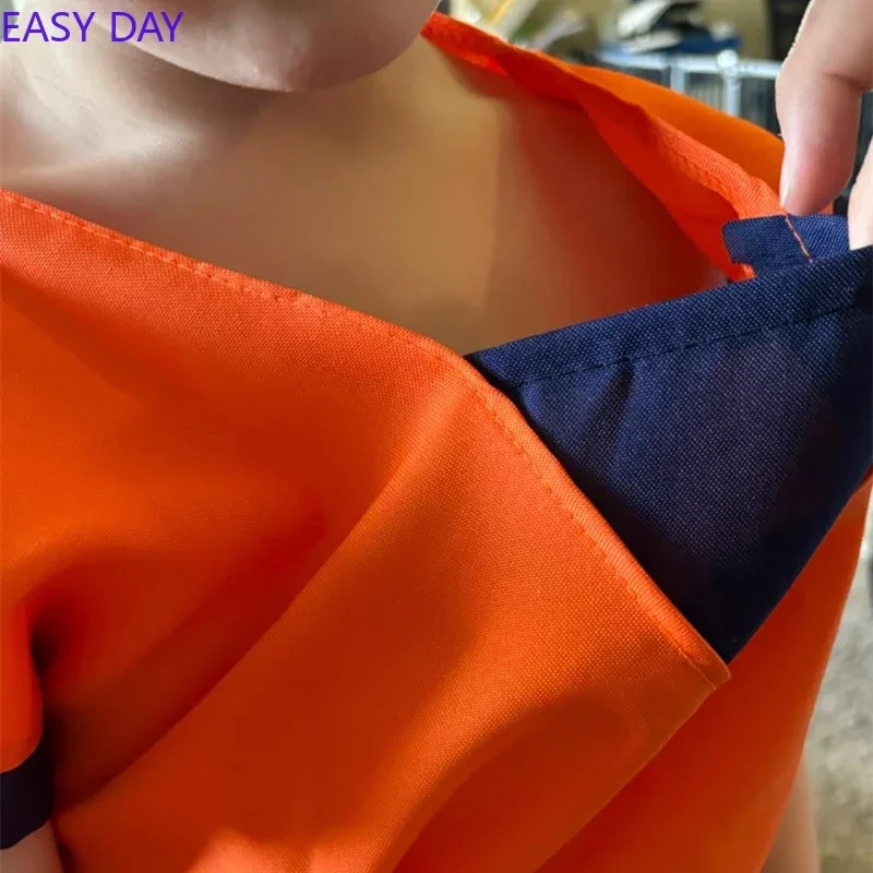 2025 New Kids Anime Son Goku Cosplay Costumes Krillin Training Clothes Superhero Outfits with Super Saiyan Wig Comic Con Part AA