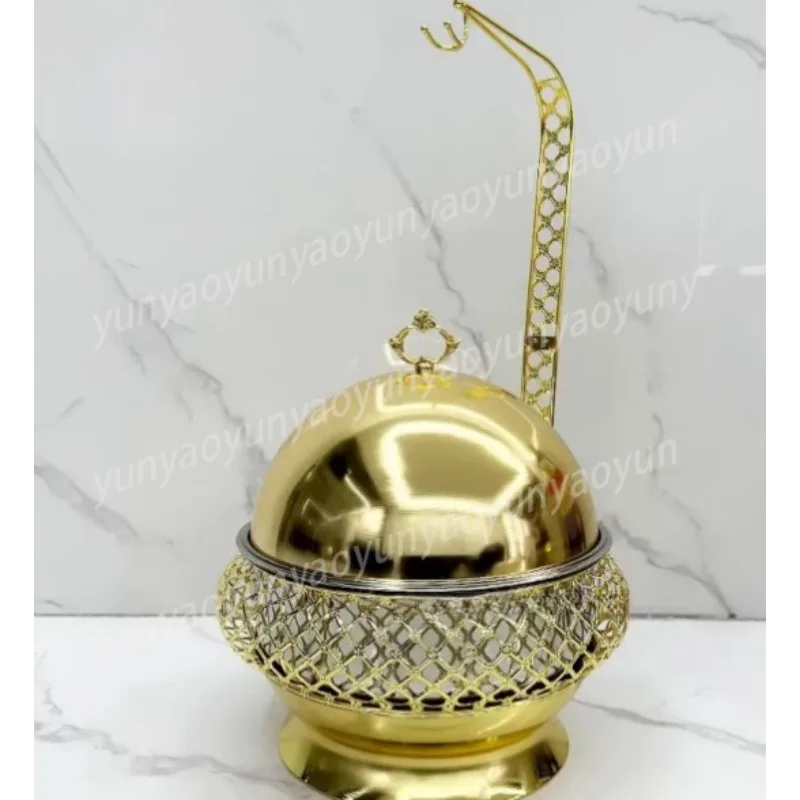 Stainless Steel Hanging Stove Light Luxury European Food Heating Container Buffet Stove