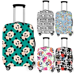 Kawaii Animal Panda Print Luggage Cover for Travel Women Cute Trolley Case Covers Elastic Suitcase Protective Cover