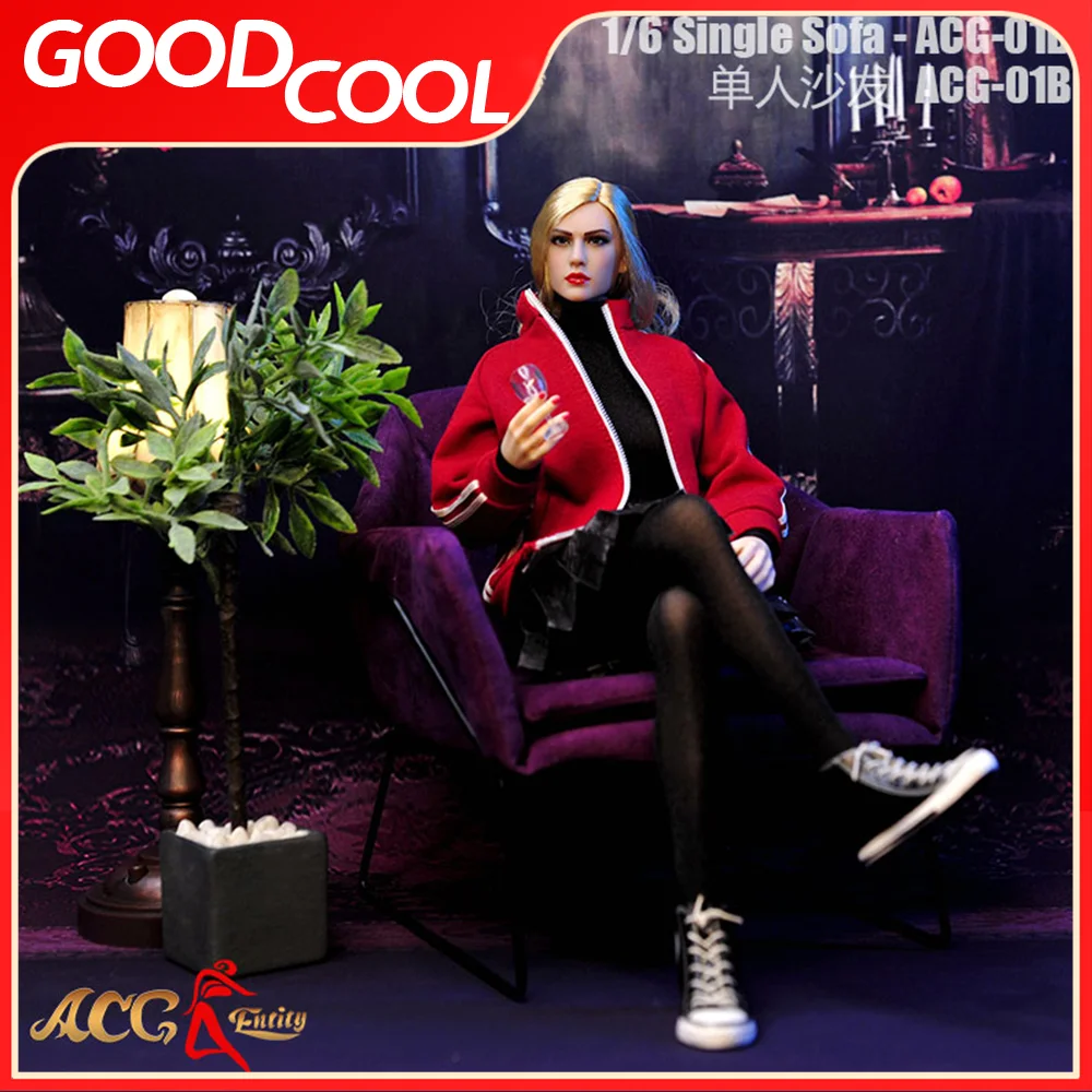 ACG-01 1/6 Scale Single Sofa Chair Fit 12 inch Male Female Soldier Action Figure Body Dolls For Fan Collection Toys Gifts