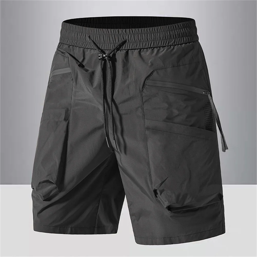 

Men's Tactical Utility Shorts Breathable Ventilated Fabric Multi-Pocket Stretch Quick Dry Shorts for Hiking Camping Daily Wear