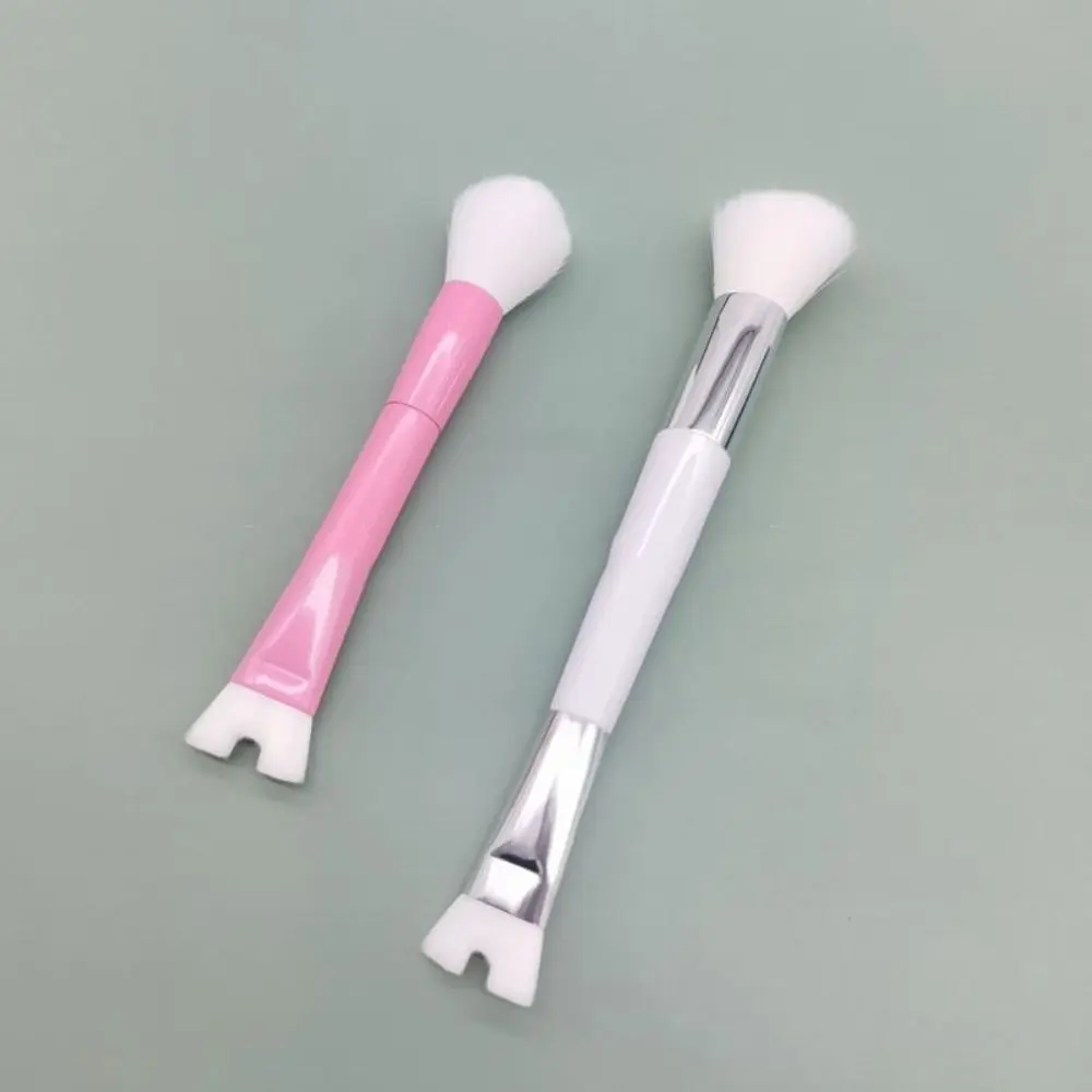 Makeup Beginners U-Shaped Nose Contour Brush Innovative Plastic Cement Dual-End Brush Tool 2-in-1 Makeup Brush