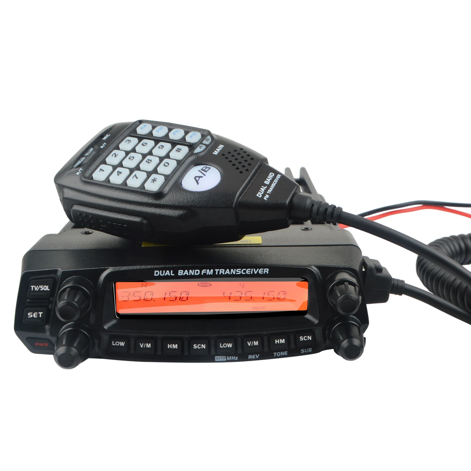 

Рация Anytone 5888UV, многодиапазонная, с отсоединяемой панелью, кросс-диапазонный ретранслятор, 50 Вт, скремблер, двойной прием, мобильная радиостанция