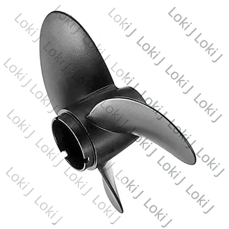 Loki J 7 1/2 x 7 Aluminum Propeller Prop 58110-91JN0-019 For Suzuki Outboard Engine 4HP 5HP 6HP 5811091JN0019