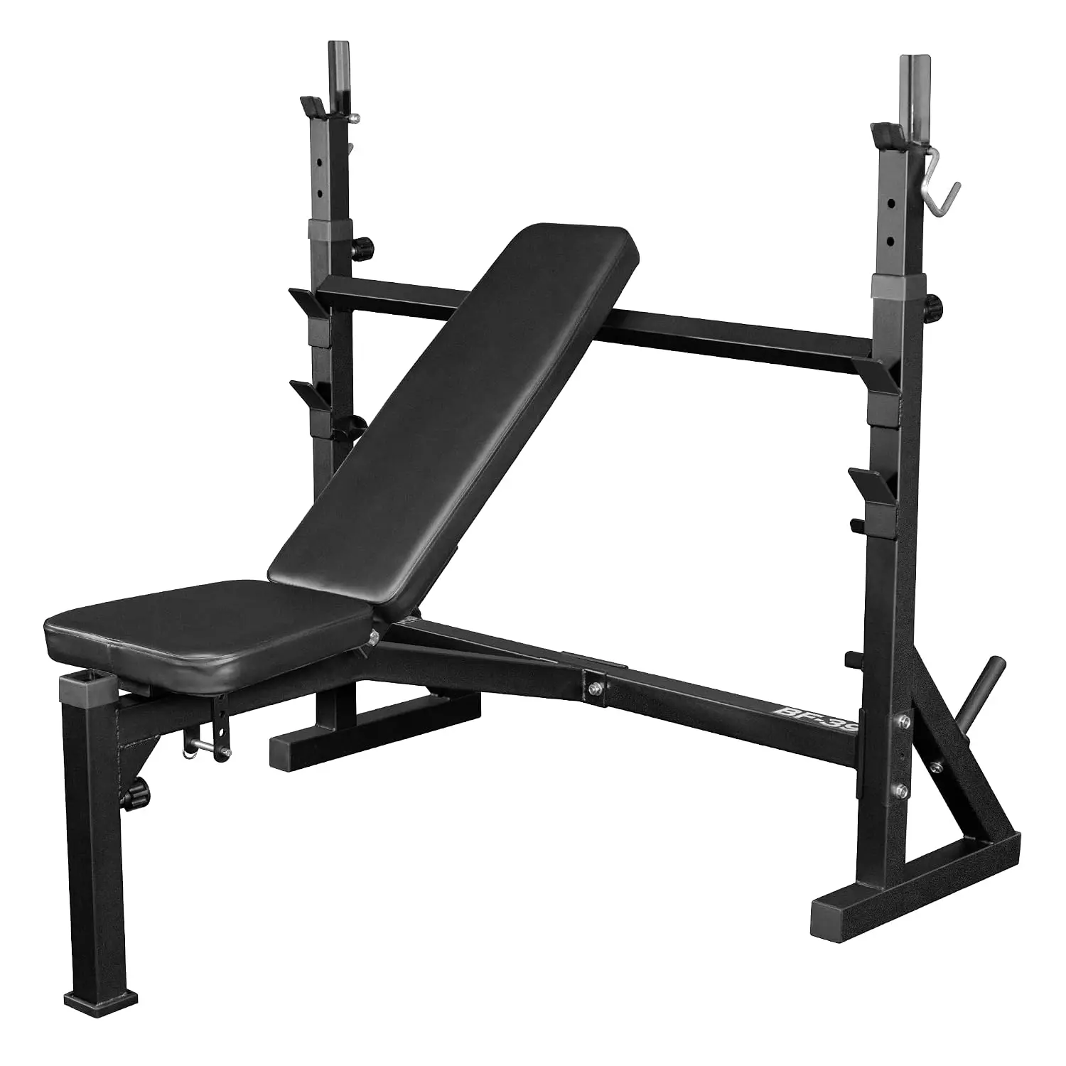 Adjustable Weight Bench – Heavy-Duty Home Gym Bench with 4 Back Pad and 5 Seat Positions for Incline Decline Strength, Custom