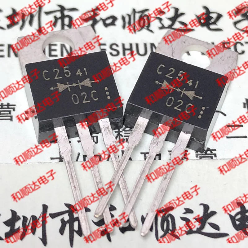 Original New / 5pcs / ESAC25-02C C25-02C  TO-220 200V 10A