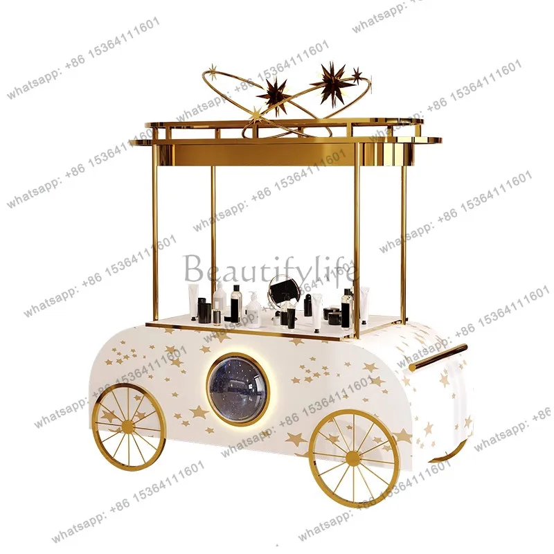 Stall Food Truck Promotion Market Mobile Multifunctional Outdoor Mobile Display Stall Truck