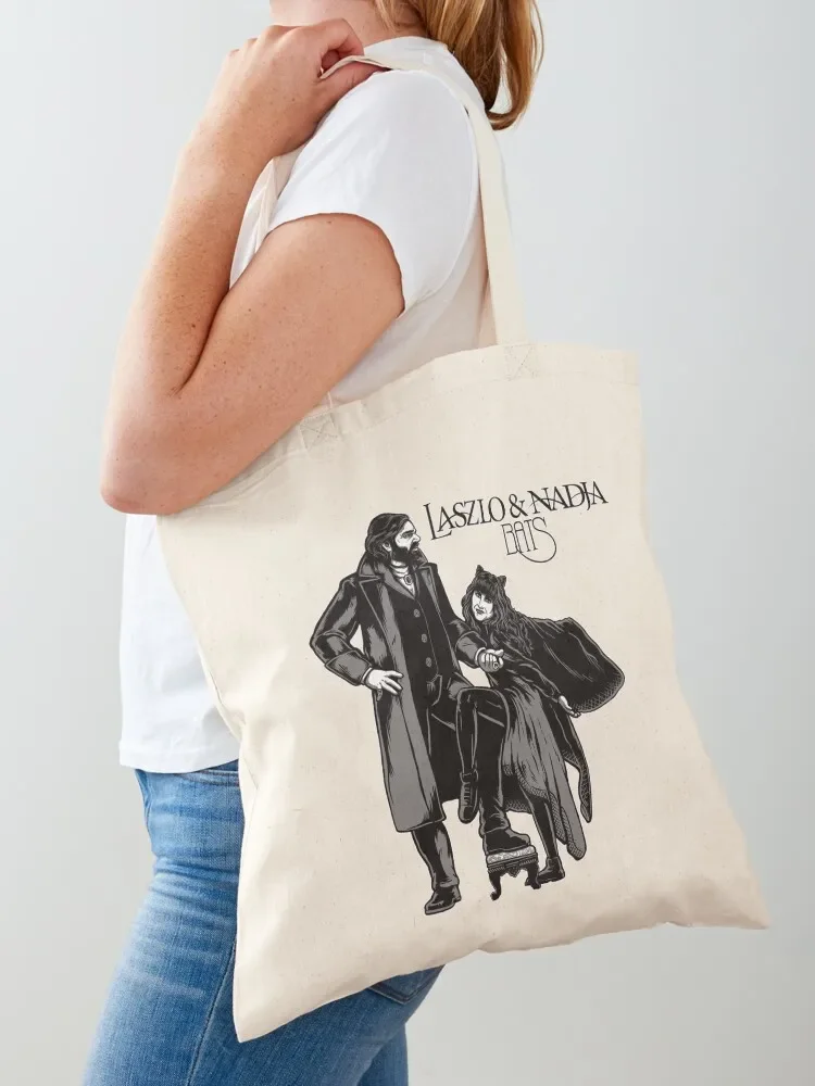 Laszlo & Nadja album cover Tote Bag Canvas bag Shopper bag