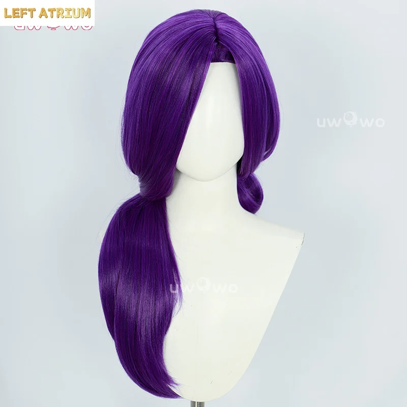 

UWOWO Morgana Wig Game LOL:Spirit Blossom Morgana Cosplay Wig Long Hair Purple Wig Halloween Wig