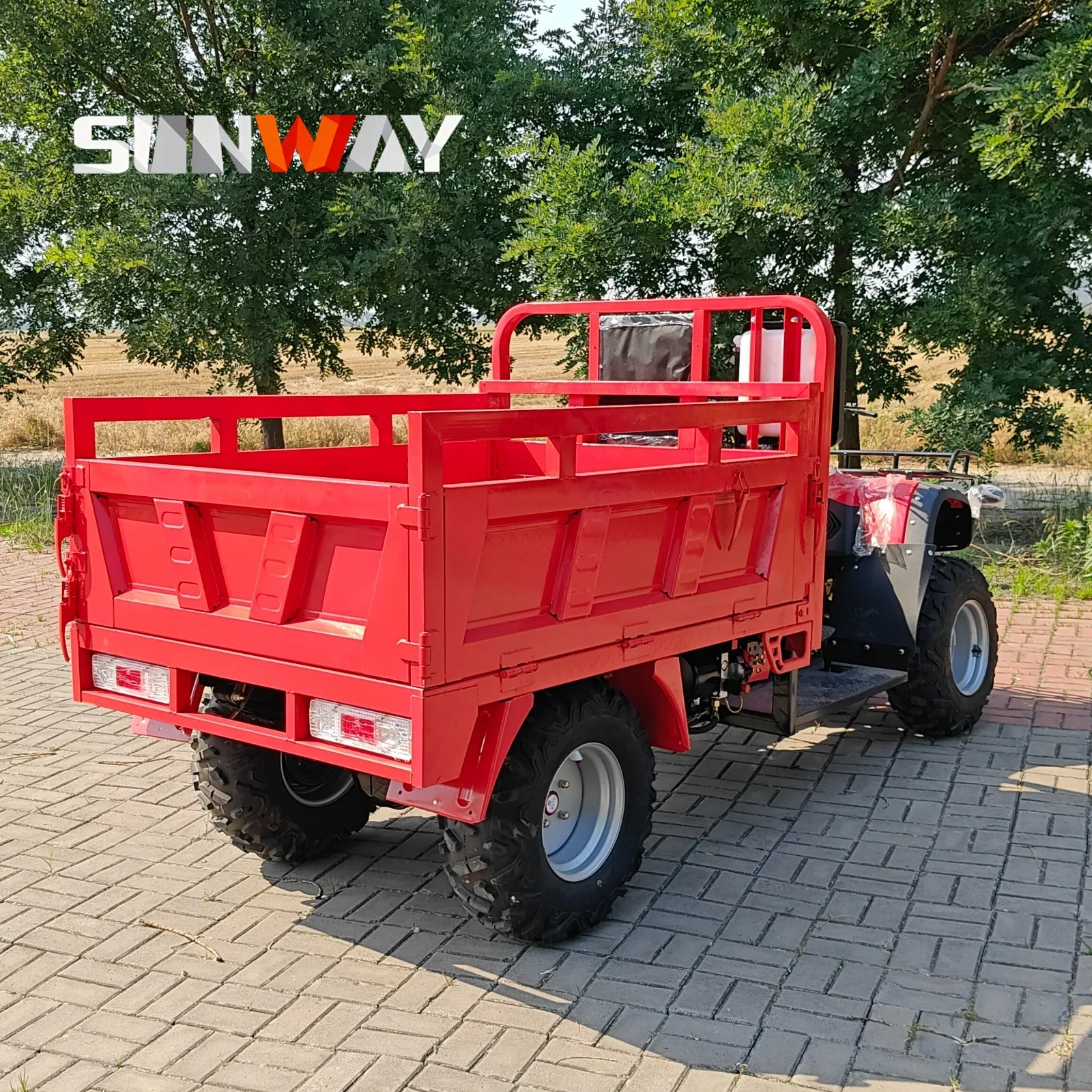 OEM 350cc Four Wheel Drive Off Road ATV Utility Vehicle Steering Upgrade for Farm Cargo Transport