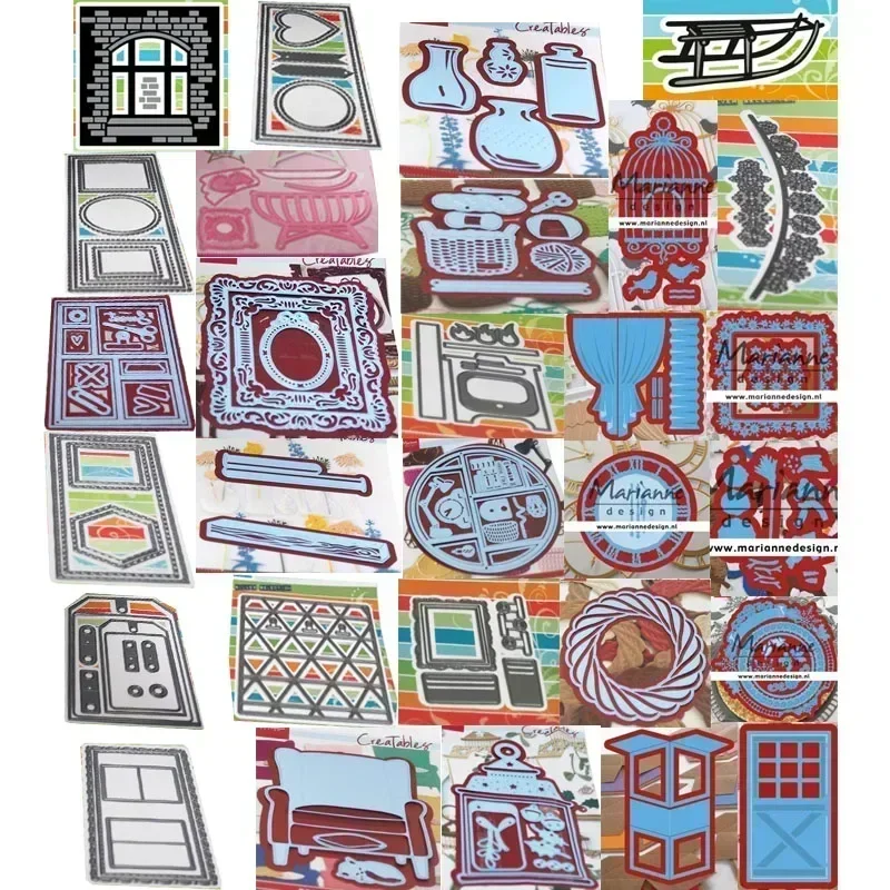 

2023 New Cutting Dies Series, Metal Cutting Mold, DIY Crafts, Relief, Making Paper Greeting Cards,