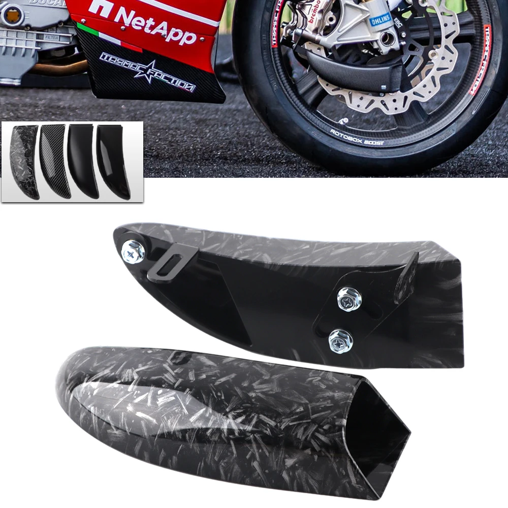FOR YAMAHA MT-10 MT10 SP FZ10 YZF-R1 YZF-R6 YZF R1 R6 YZF-R6R Motorcycle Front Caliper Radiator Cover Air Ducts Brake Cooling