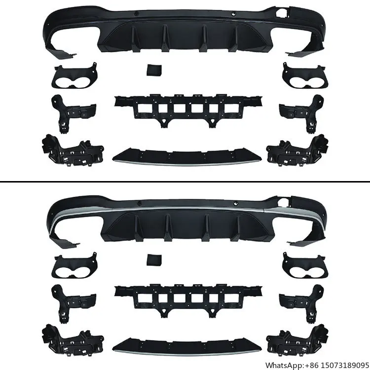 

Car Accessories GLC Class X253 up to GLC43 Rear Diffuser GLC43 Rear Lip for - GLC X253 2020-2022