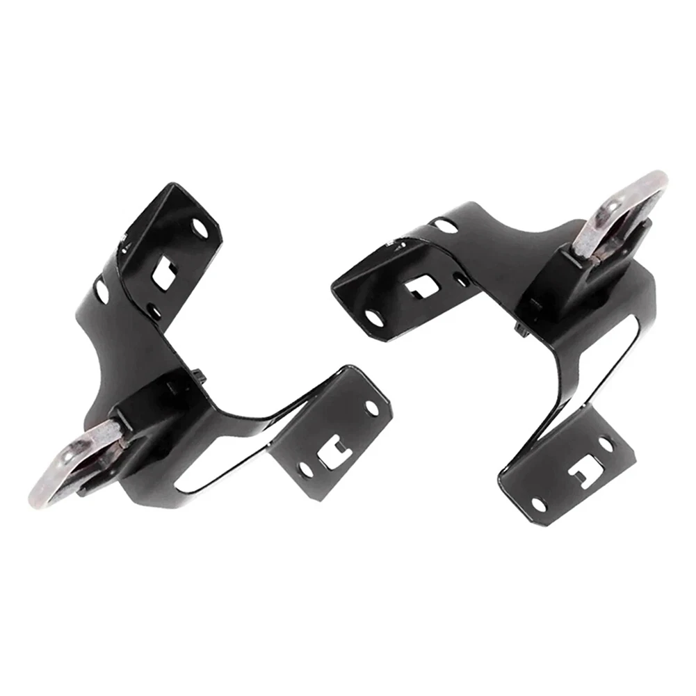 Front Pair Side Hood Upper Striker Lock for Volvo For XC40 2018 2023 Metal Black OEM Numbers 32244455 32244456
