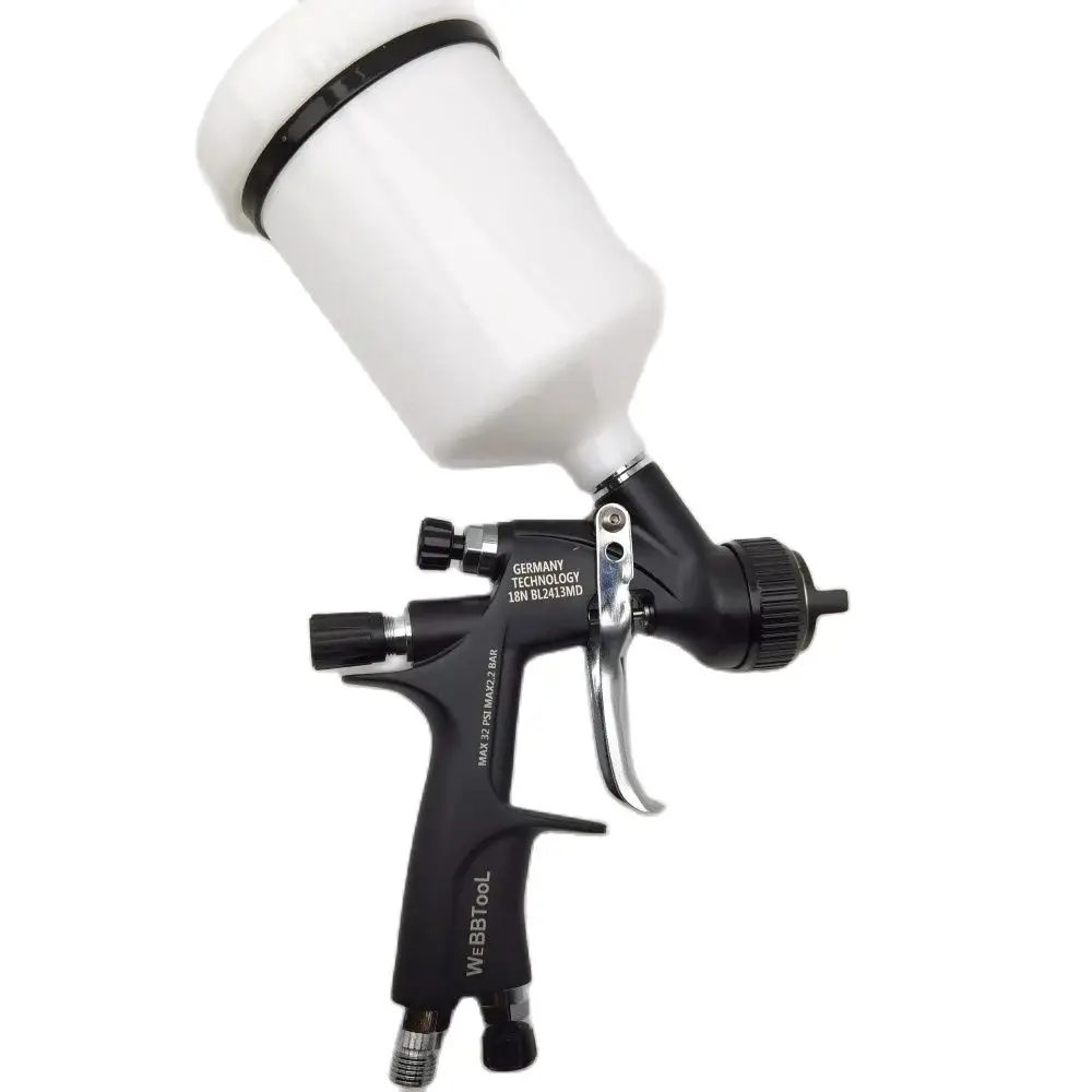 Spray Gun V6 Pro 1.3MM Nozzle Airbrush Car Paint Spray Gun High Quality Water-based Paint/ Varnish Spray Paint Gun