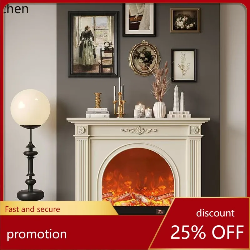 

Декоративный каминный шкаф YFY из массива дерева, тумба под телевизор для гостиной, прихожей