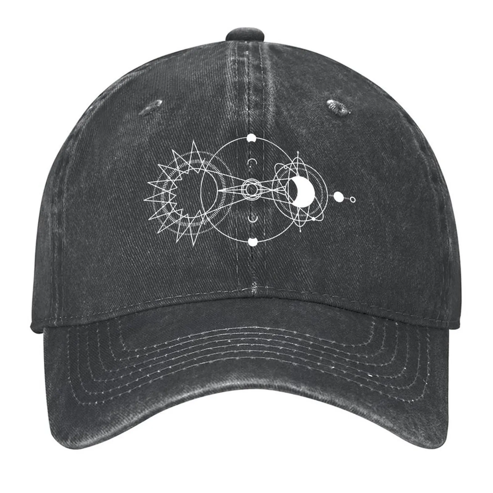 

ayan and akk's hoodie and cap print, the eclipse Baseball Cap New Hat Fishing cap custom caps fun hats Men Golf Wear Women's